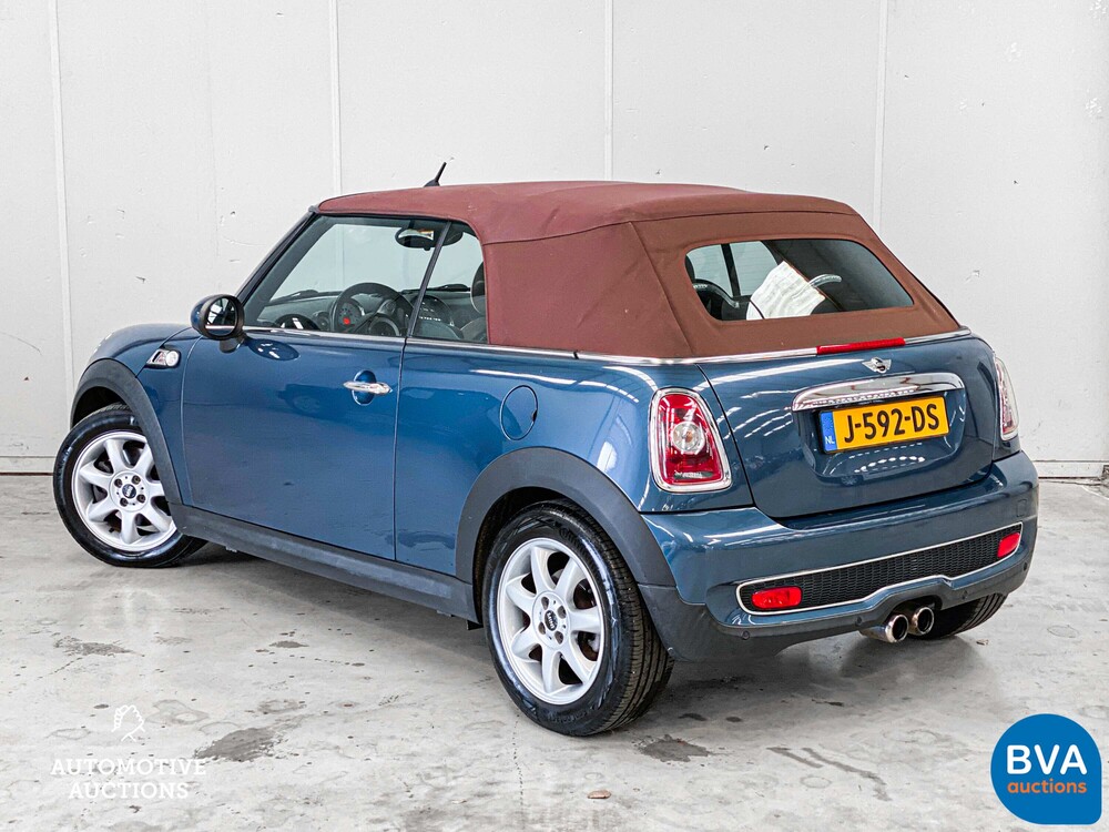 Mini Cooper S Cabriolet 1.6 174pk 2009, J-592-DS