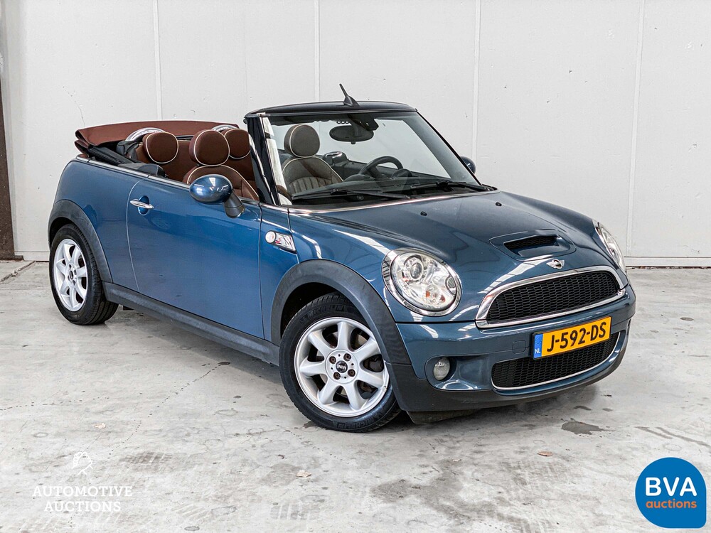 Mini Cooper S Cabriolet 1.6 174pk 2009, J-592-DS