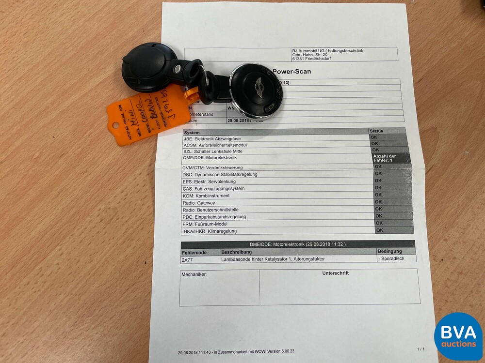 Mini Cooper S Cabriolet 1.6 174pk 2009, J-592-DS