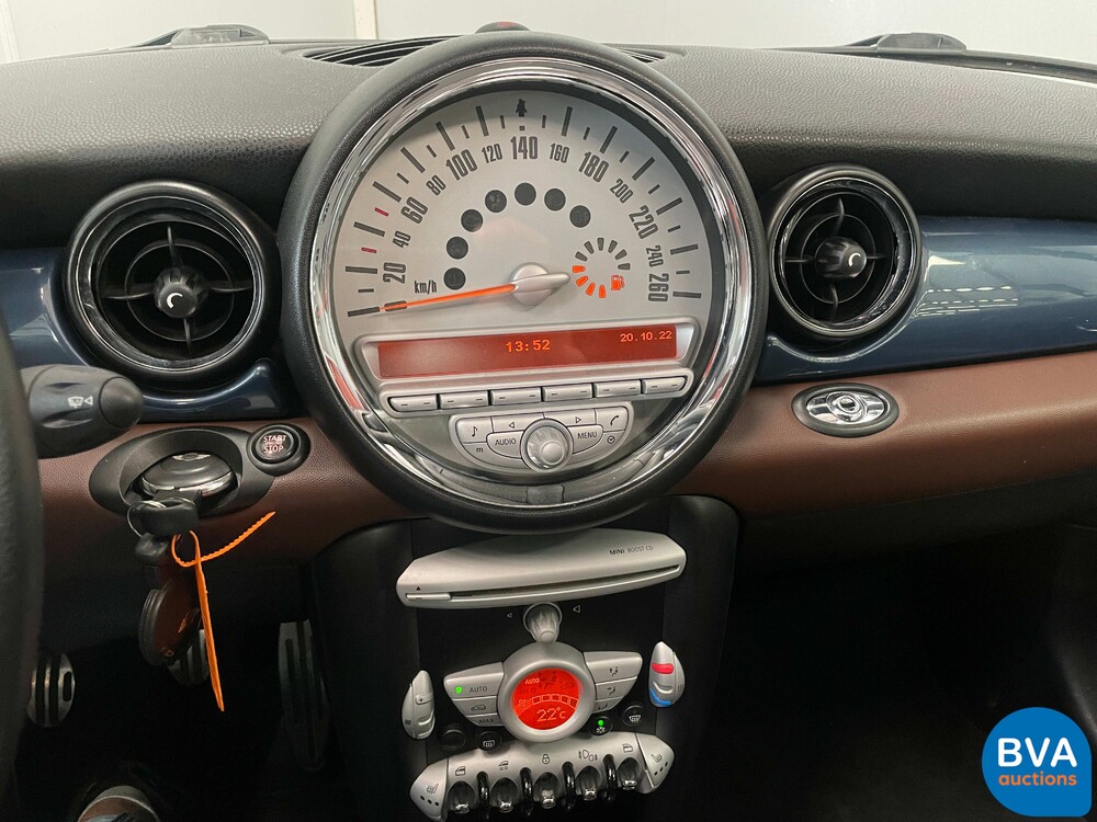 Mini Cooper S Cabriolet 1.6 174pk 2009, J-592-DS