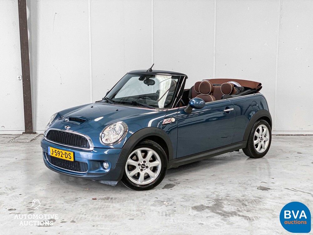 Mini Cooper S Cabriolet 1.6 174pk 2009, J-592-DS