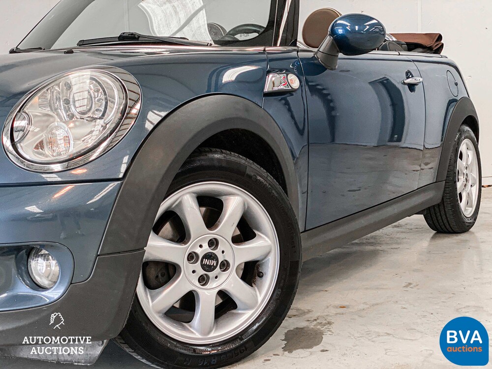 Mini Cooper S Cabriolet 1.6 174pk 2009, J-592-DS