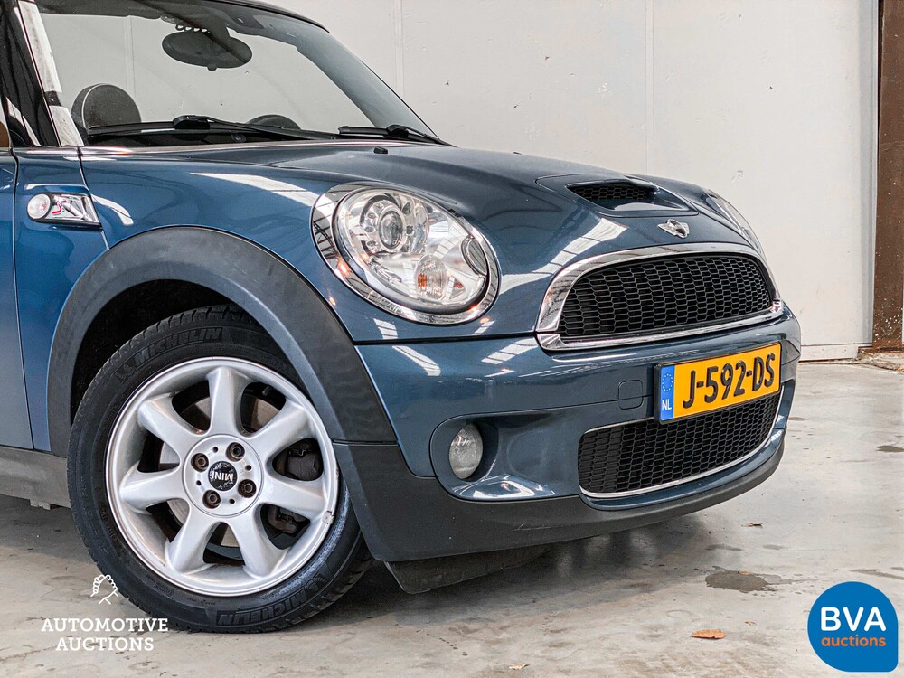Mini Cooper S Cabriolet 1.6 174pk 2009, J-592-DS