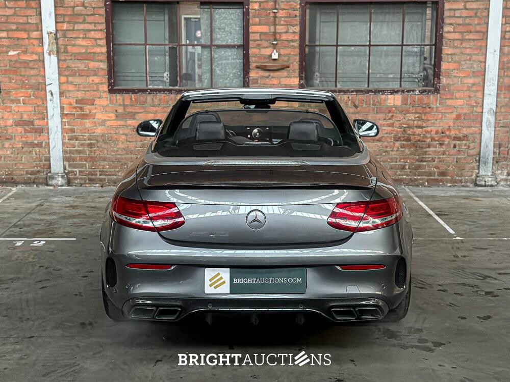Mercedes-Benz C63s AMG Cabriolet 4.0 V8 Edition 1 -CARBON- 510pk 2017 C-Klasse, ZJ-169-N