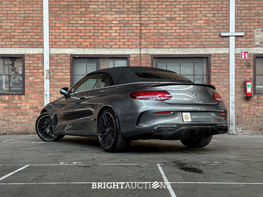 Mercedes-Benz C63s AMG Cabriolet 4.0 V8 Edition 1 -CARBON- 510pk 2017 C-Klasse, ZJ-169-N