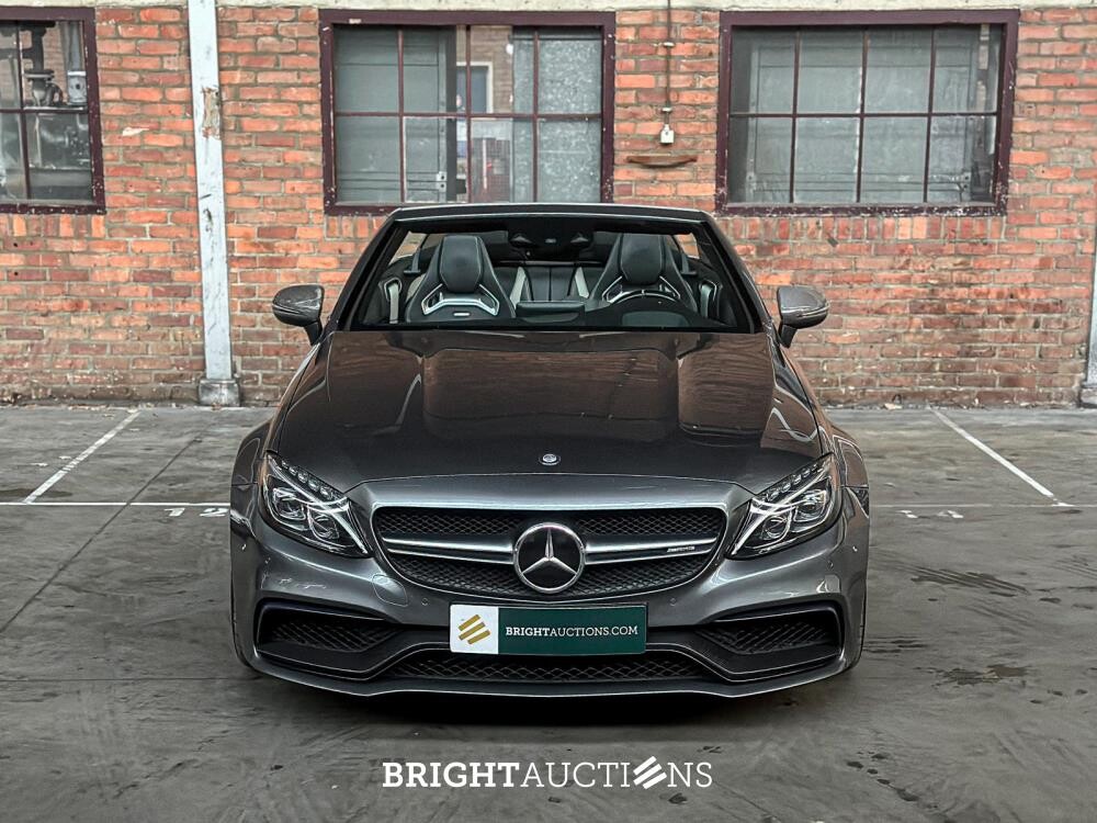 Mercedes-Benz C63s AMG Cabriolet 4.0 V8 Edition 1 -CARBON- 510pk 2017 C-Klasse, ZJ-169-N