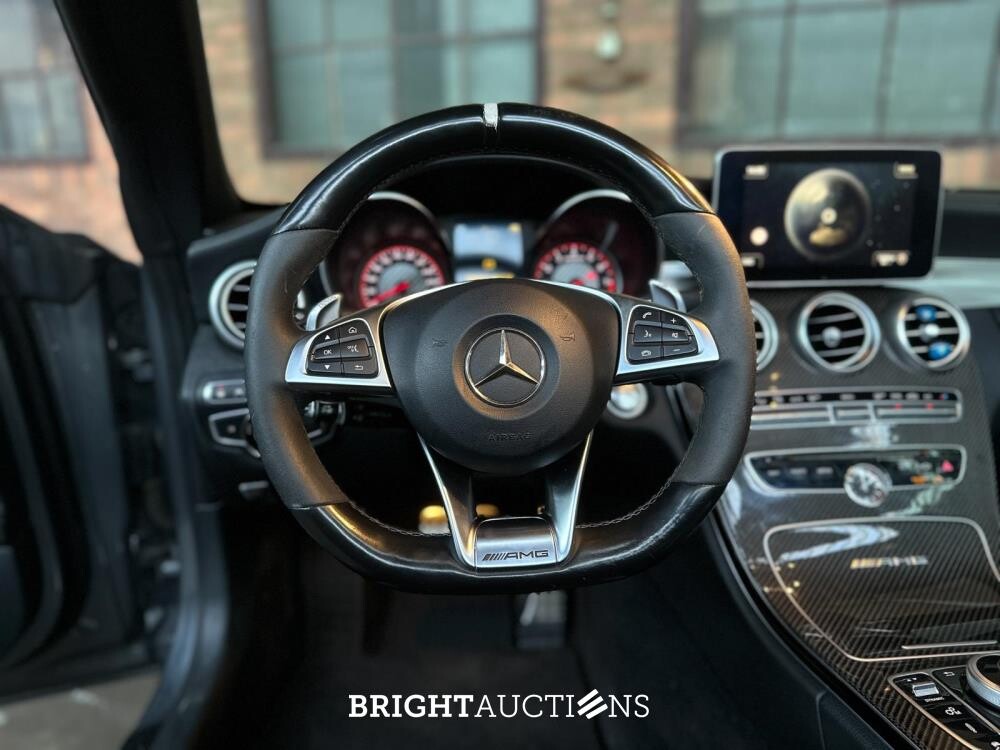 Mercedes-Benz C63s AMG Cabriolet 4.0 V8 Edition 1 -CARBON- 510pk 2017 C-Klasse, ZJ-169-N
