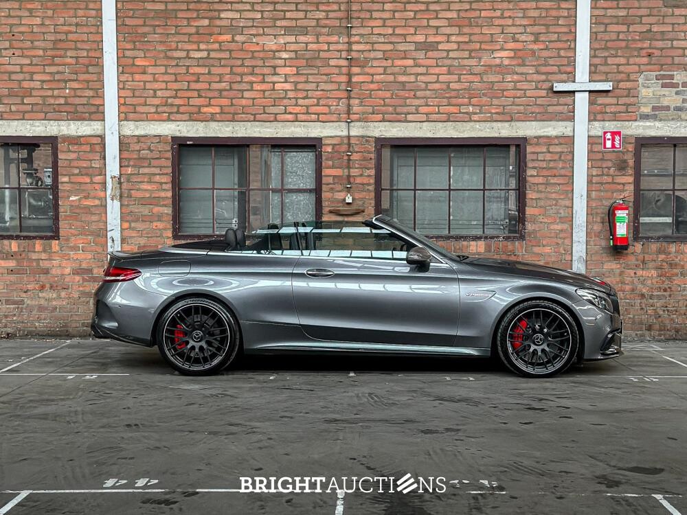Mercedes-Benz C63s AMG Cabriolet 4.0 V8 Edition 1 -CARBON- 510pk 2017 C-Klasse, ZJ-169-N