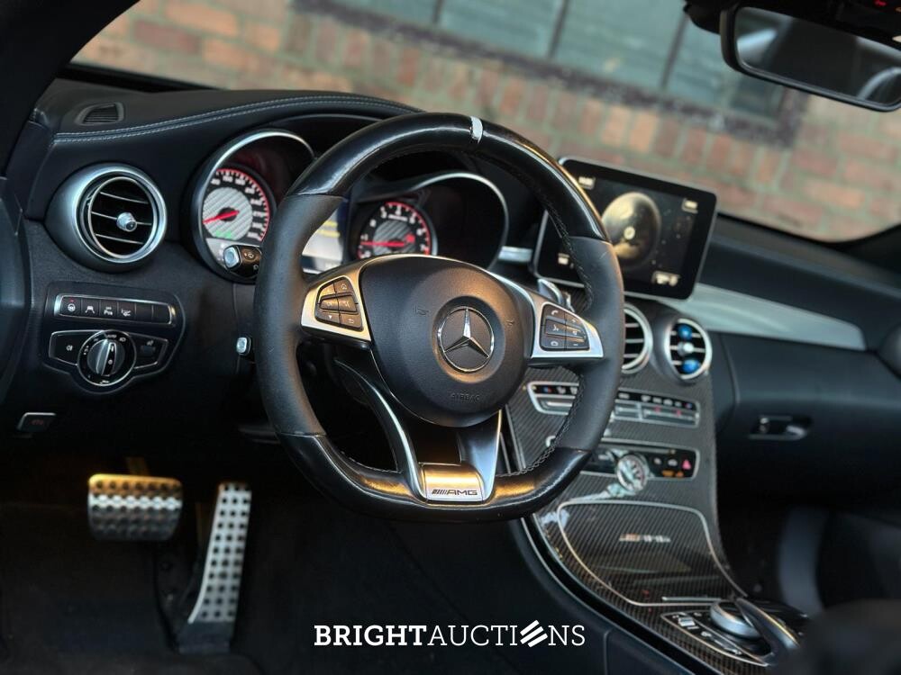 Mercedes-Benz C63s AMG Cabriolet 4.0 V8 Edition 1 -CARBON- 510pk 2017 C-Klasse, ZJ-169-N