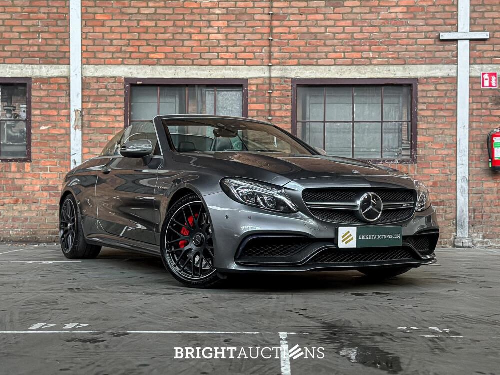 Mercedes-Benz C63s AMG Cabriolet 4.0 V8 Edition 1 -CARBON- 510pk 2017 C-Klasse, ZJ-169-N
