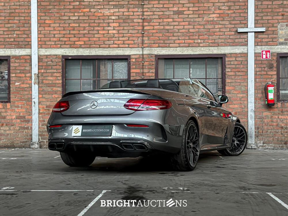 Mercedes-Benz C63s AMG Cabriolet 4.0 V8 Edition 1 -CARBON- 510pk 2017 C-Klasse, ZJ-169-N