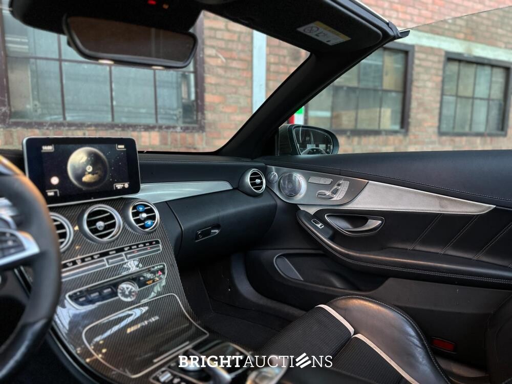 Mercedes-Benz C63s AMG Cabriolet 4.0 V8 Edition 1 -CARBON- 510pk 2017 C-Klasse, ZJ-169-N