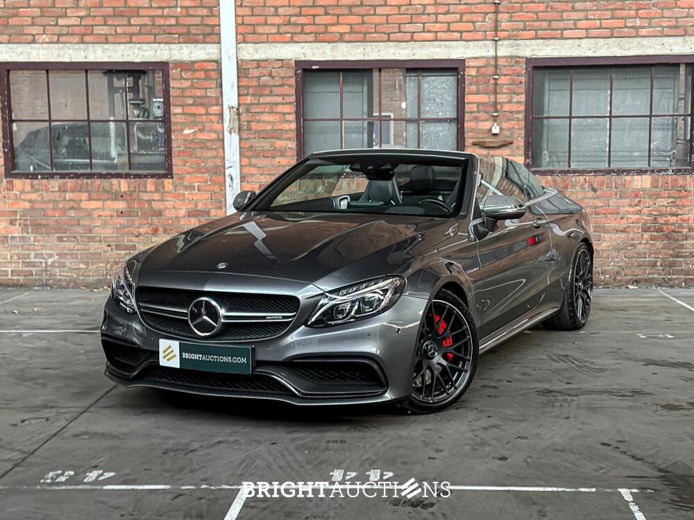 Mercedes-Benz C63s AMG Cabriolet 4.0 V8 Edition 1 -CARBON- 510pk 2017 C-Klasse, ZJ-169-N
