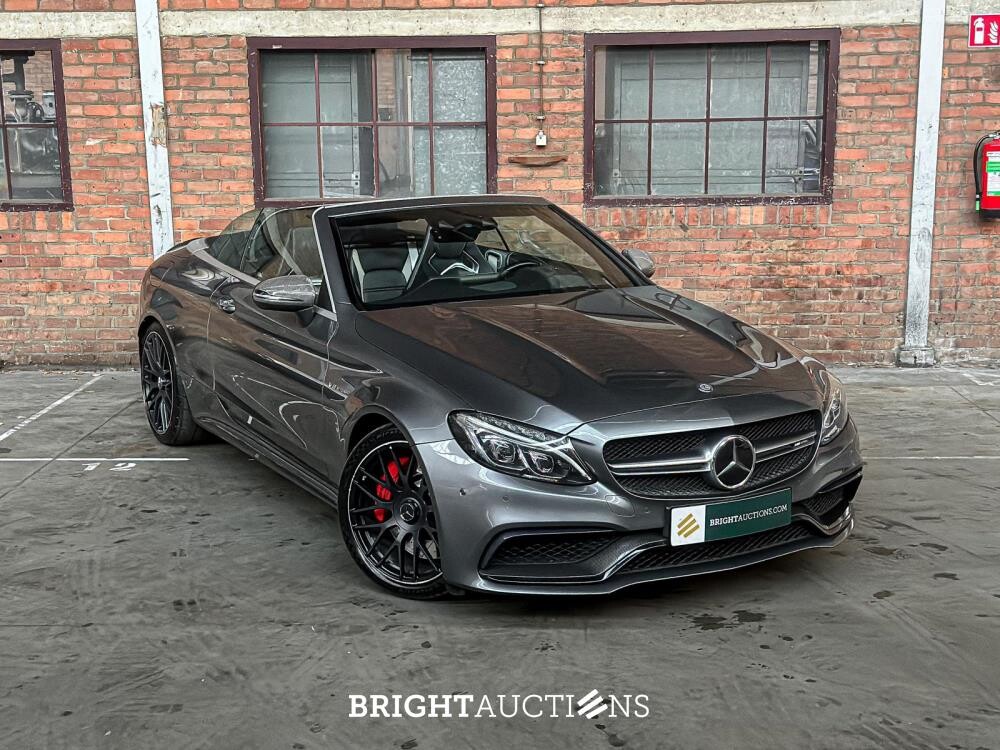 Mercedes-Benz C63s AMG Cabriolet 4.0 V8 Edition 1 -CARBON- 510pk 2017 C-Klasse, ZJ-169-N