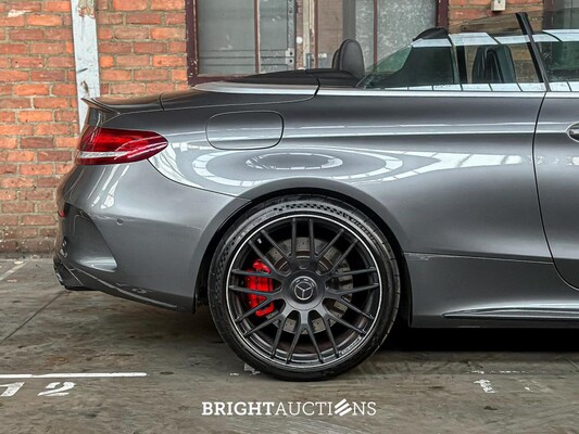 Mercedes-Benz C63s AMG Cabriolet 4.0 V8 Edition 1 -CARBON- 510pk 2017 C-Klasse, ZJ-169-N