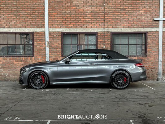 Mercedes-Benz C63s AMG Cabriolet 4.0 V8 Edition 1 -CARBON- 510pk 2017 C-Klasse, ZJ-169-N