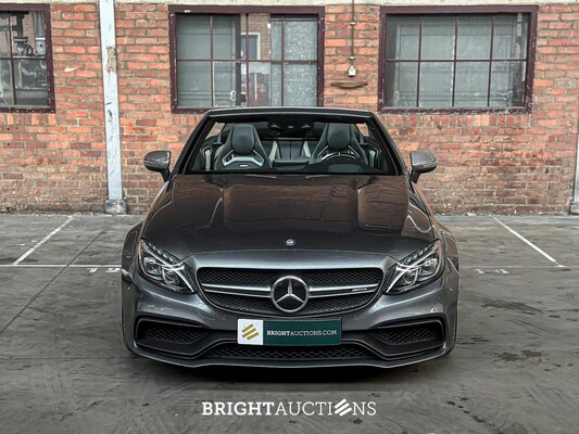 Mercedes-Benz C63s AMG Cabriolet 4.0 V8 Edition 1 -CARBON- 510pk 2017 C-Klasse, ZJ-169-N