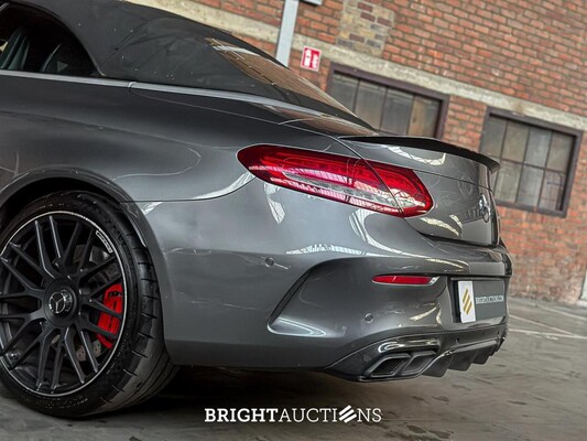 Mercedes-Benz C63s AMG Cabriolet 4.0 V8 Edition 1 -CARBON- 510pk 2017 C-Klasse, ZJ-169-N