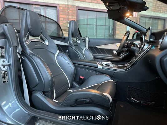 Mercedes-Benz C63s AMG Cabriolet 4.0 V8 Edition 1 -CARBON- 510pk 2017 C-Klasse, ZJ-169-N
