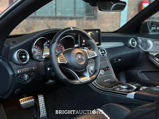 Mercedes-Benz C63s AMG Cabriolet 4.0 V8 Edition 1 -CARBON- 510pk 2017 C-Klasse, ZJ-169-N