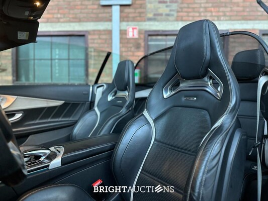 Mercedes-Benz C63s AMG Cabriolet 4.0 V8 Edition 1 -CARBON- 510pk 2017 C-Klasse, ZJ-169-N