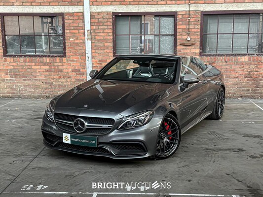 Mercedes-Benz C63s AMG Cabriolet 4.0 V8 Edition 1 -CARBON- 510pk 2017 C-Klasse, ZJ-169-N