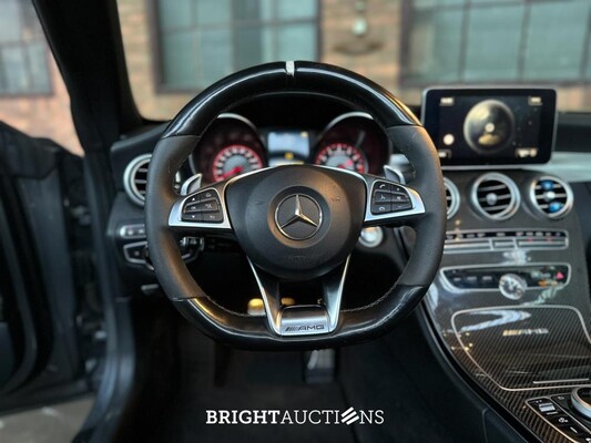 Mercedes-Benz C63s AMG Cabriolet 4.0 V8 Edition 1 -CARBON- 510pk 2017 C-Klasse, ZJ-169-N