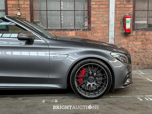 Mercedes-Benz C63s AMG Cabriolet 4.0 V8 Edition 1 -CARBON- 510pk 2017 C-Klasse, ZJ-169-N