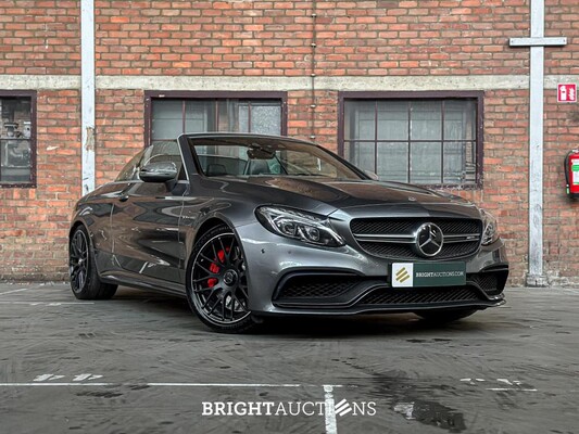 Mercedes-Benz C63s AMG Cabriolet 4.0 V8 Edition 1 -CARBON- 510pk 2017 C-Klasse, ZJ-169-N