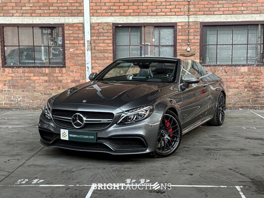 Mercedes-Benz C63s AMG Cabriolet 4.0 V8 Edition 1 -CARBON- 510pk 2017 C-Klasse, ZJ-169-N