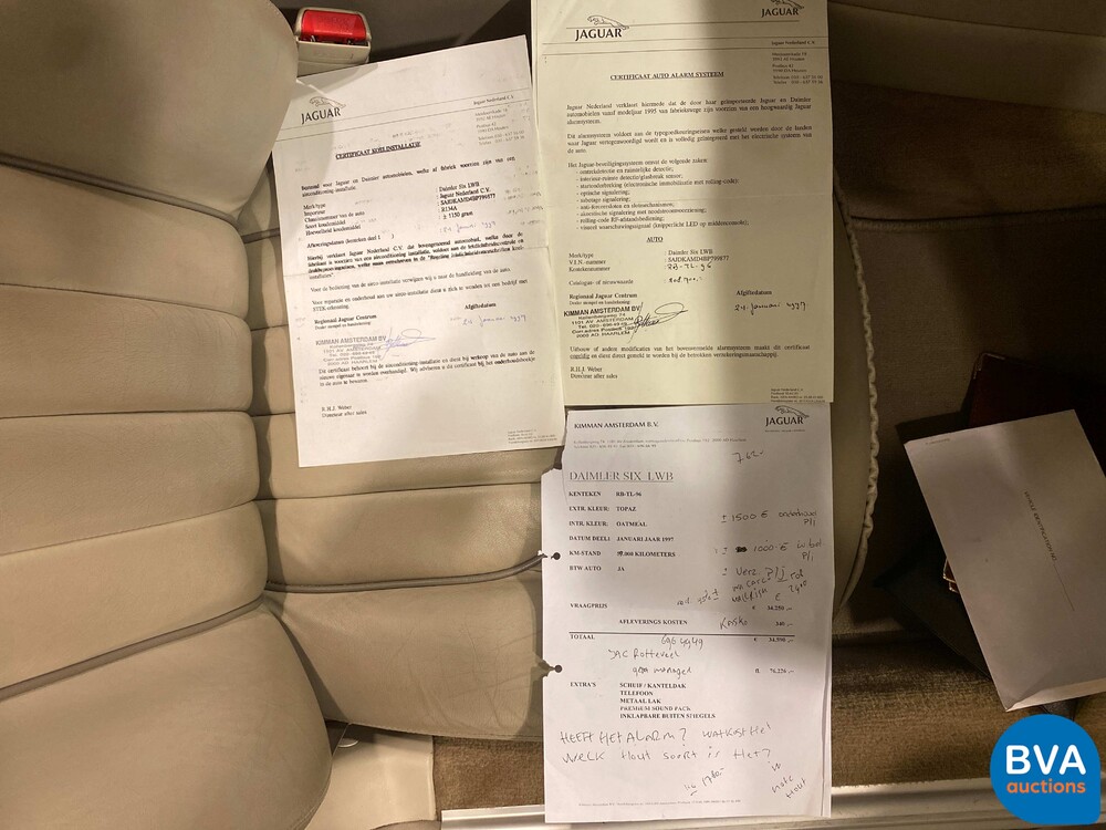 Daimler SIX LWB4.0 241PS 1997 -Org. NL-, RB-TL-96.