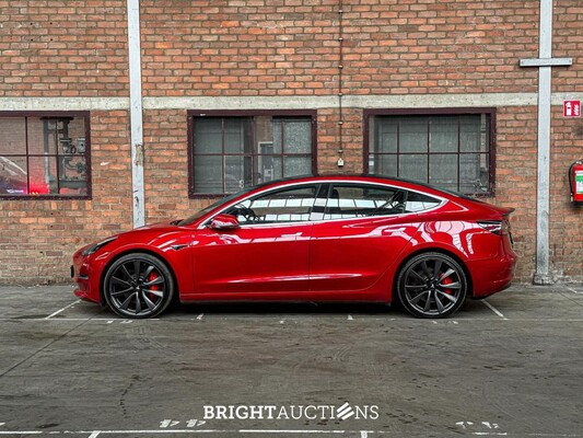 Tesla Model 3 Performance AWD 75 kWh 462pk 2019 (Origineel-NL + 1e Eigenaar), G-786-XK