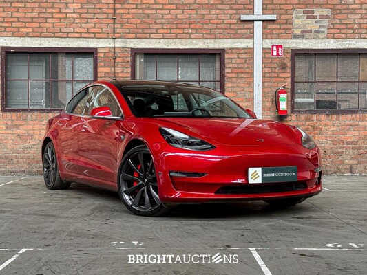 Tesla Model 3 Performance AWD 75 kWh 462pk 2019 (Origineel-NL + 1e Eigenaar), G-786-XK