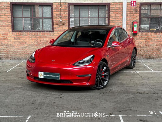 Tesla Model 3 Performance AWD 75 kWh 462pk 2019 (Origineel-NL + 1e Eigenaar), G-786-XK