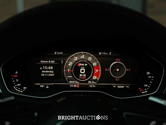 Audi RS5 Coupé 2.9 V6 Quattro 450pk 2017, PP-249-L
