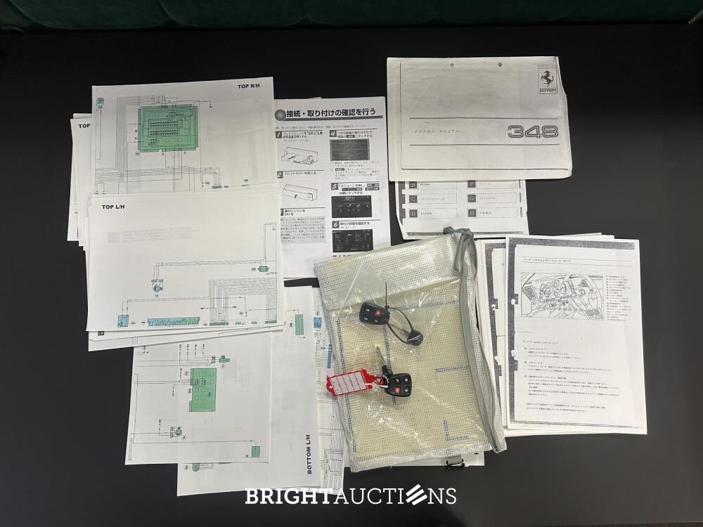 Ferrari 348 TB coupe 3.4 V8 300hp 1991 (50,000km)