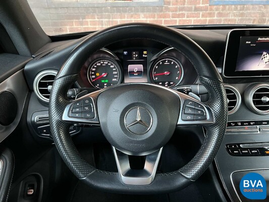 2017 Mercedes-Benz C180 Coupé AMG Premium Plus 156pk, G-955-VT.