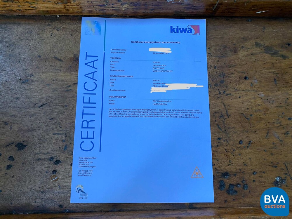 Mercedes-Benz SLK55 AMG Cabriolet 360PS 2005 SLK-Klasse, N-384-RV.