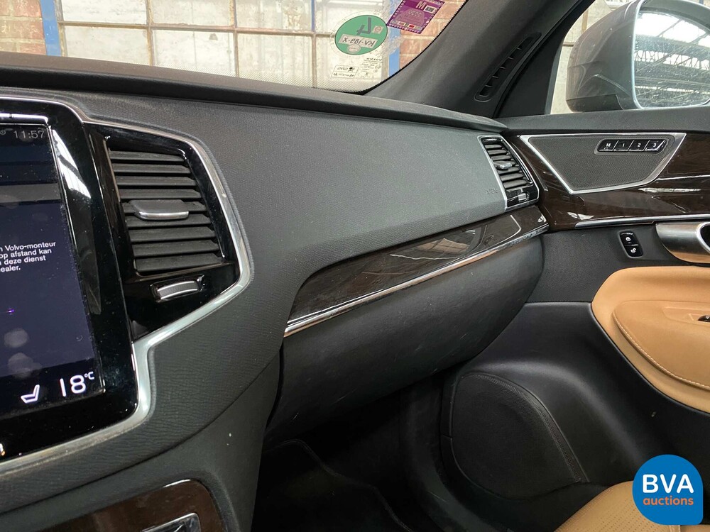 Volvo XC90 T8 7-Pers 408pk Orig. NL 2016, KV-189-X.