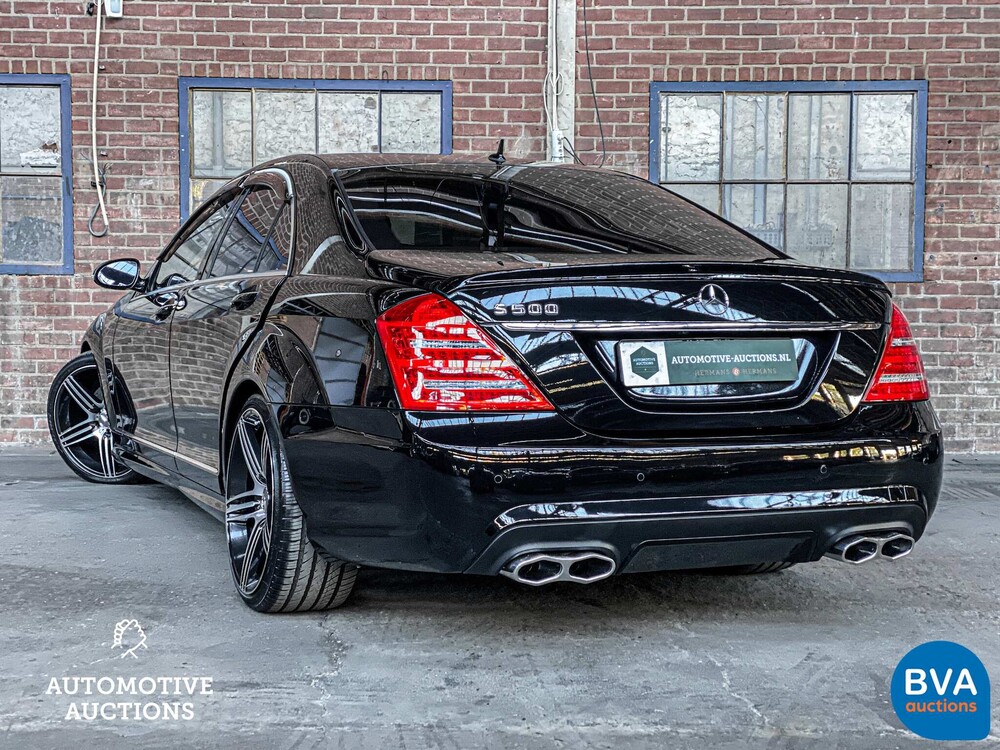 Mercedes-Benz S500 AMG V8 S-Klasse 387pk 2005 -YOUNGTIMER-.