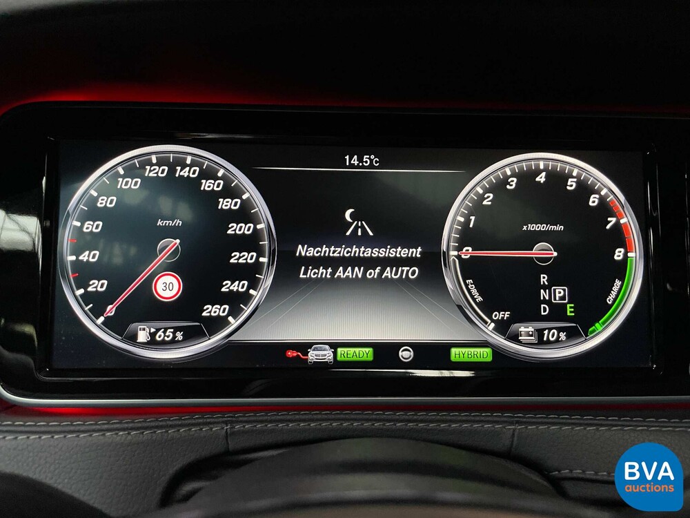 Mercedes-Benz S500 Long Plug-In Hybrid Prestige Plus 2015 S-Class -Org. NL-, HR-522-J.