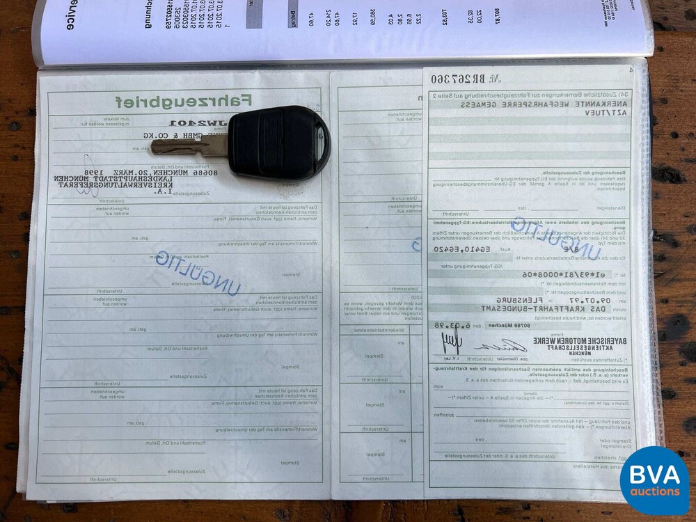 BMW 850 Ci 5.4 V12 326pk M73 1 or 1218 8-Series 1998.