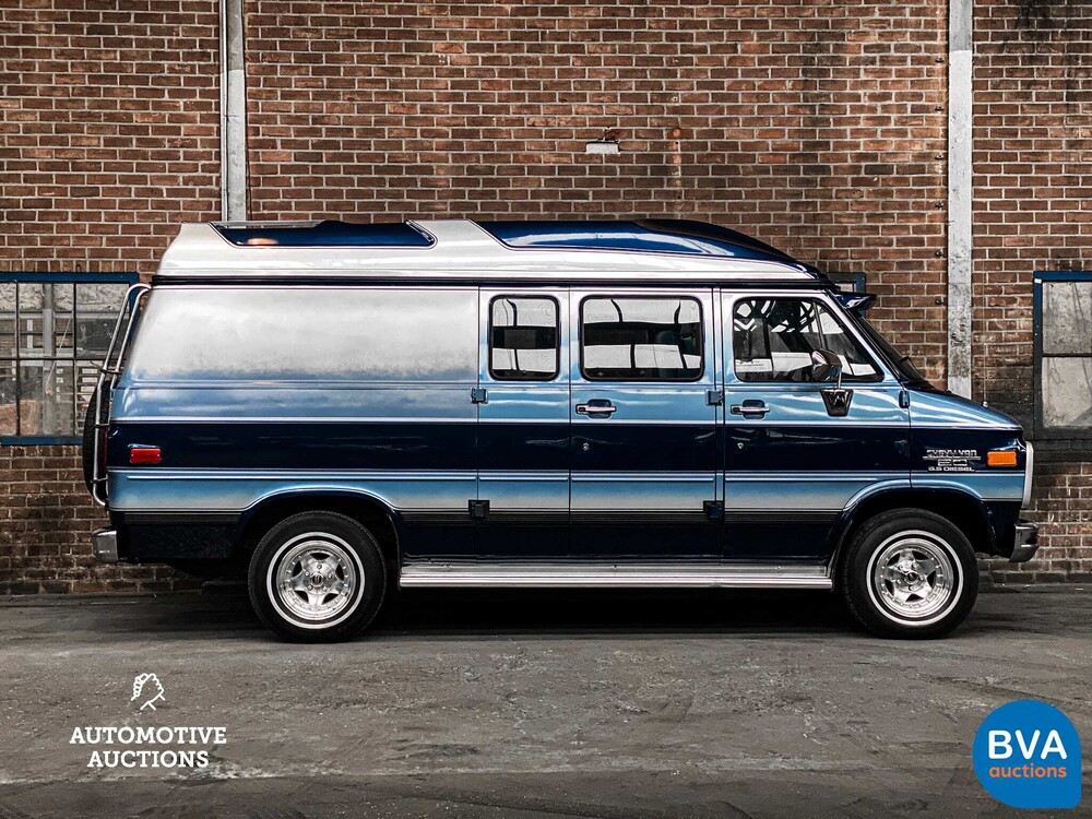 Chevrolet Chevy Van Globemaster 6.5 G20 148hp 1995 -Org. NL-, VF-HJ-45.