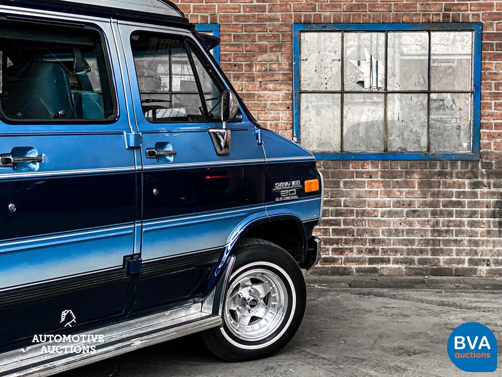 Chevrolet Chevy Van Globemaster 6.5 G20 148hp 1995 -Org. NL-, VF-HJ-45.