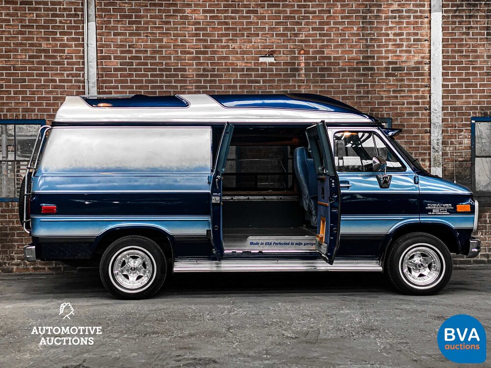 Chevrolet Chevy Van Globemaster 6.5 G20 148hp 1995 -Org. NL-, VF-HJ-45.