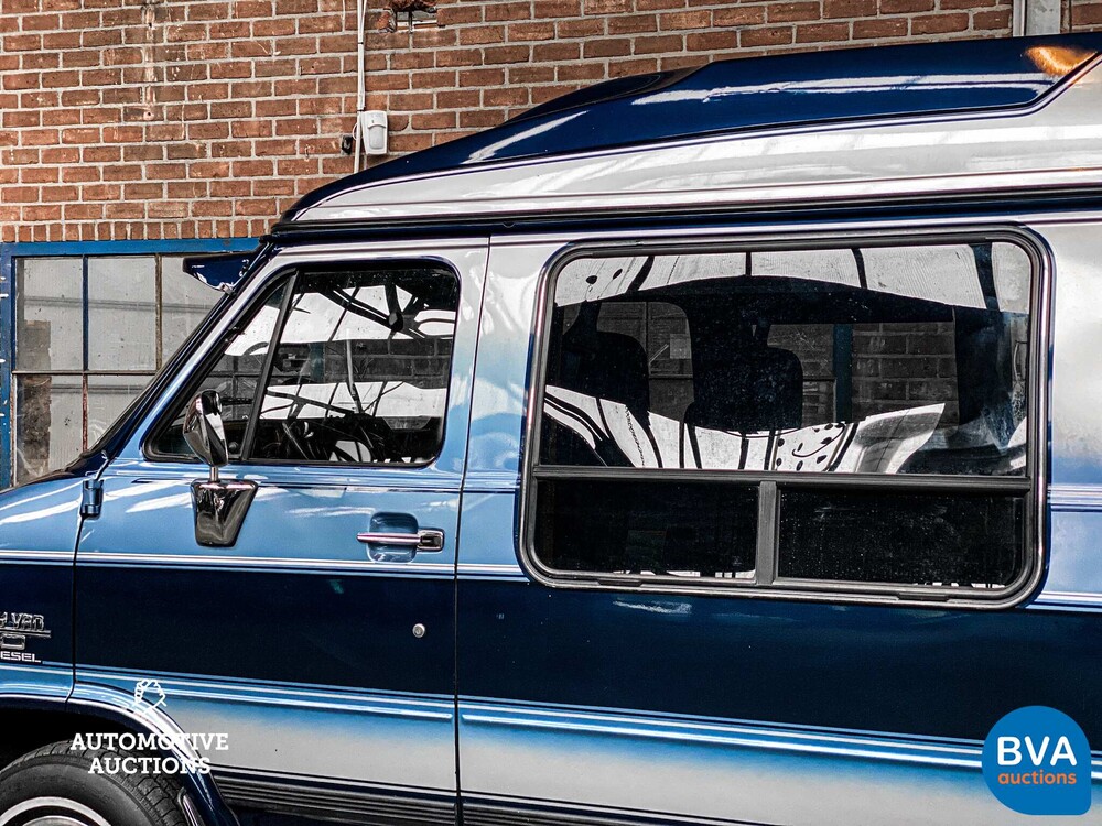 Chevrolet Chevy Van Globemaster 6.5 G20 148hp 1995 -Org. NL-, VF-HJ-45.