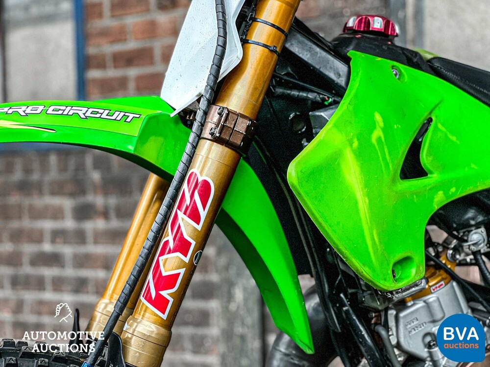 Kawasaki kx 125cc 2008.