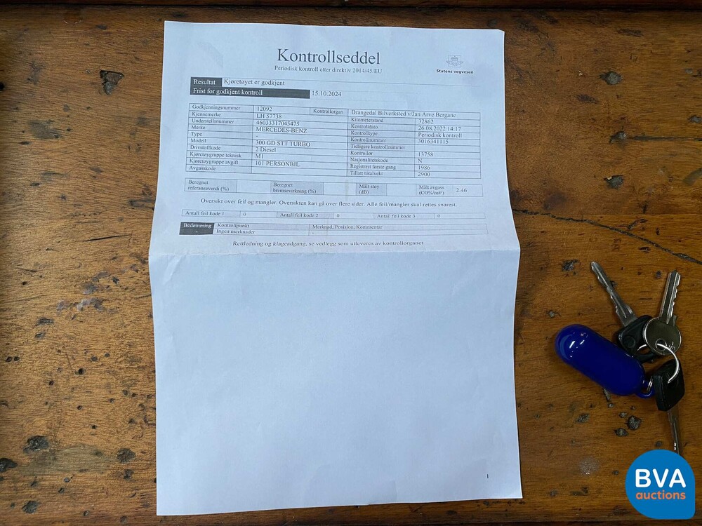 Mercedes-Benz 300GD Turbo Diesel 102hp 1986 G-class.