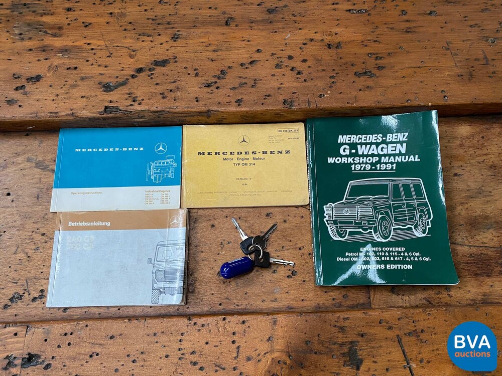 Mercedes-Benz 300GD Turbo Diesel 102hp 1986 G-class.