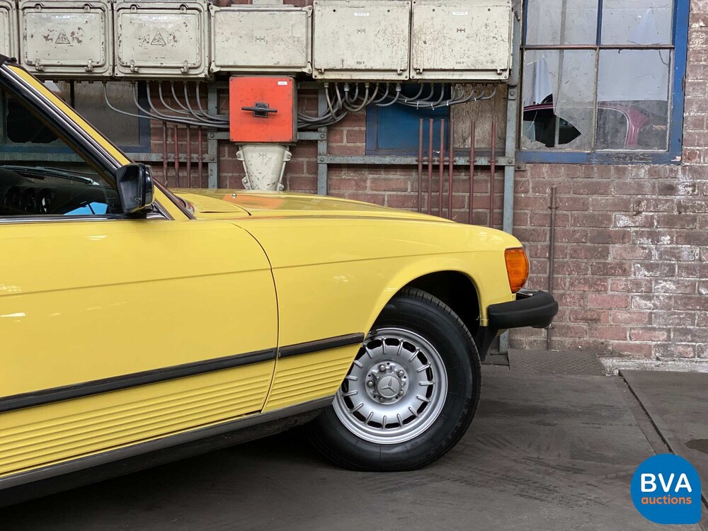 1982 Mercedes-Benz SL380 V8 Cabriolet 204HP.